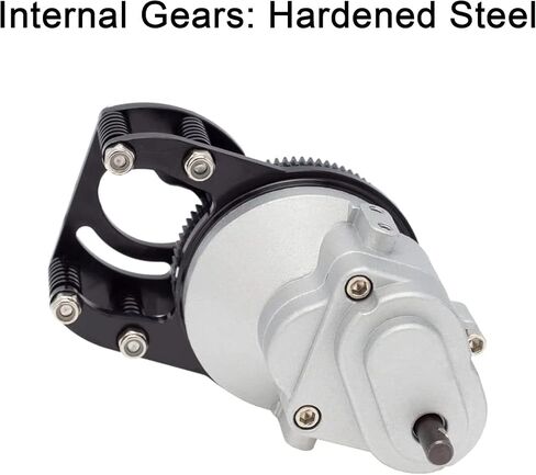 Metal D90 Single Speed Transmission Gearbox with Clockable Motor for 1/10 RC Crawler RC4WD Gelande II FJ40 G2 D110 DefenderTF2 in Saudi Arabia