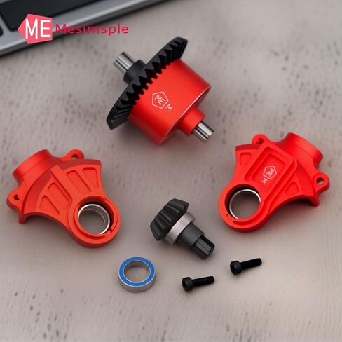 37T 17T Differential Gear Cover Kit for Arrma 1/10 Senton Granite Vorteks Bigrock 3S BLX & 550 Mega Front Rear Diff Case 1/10 Kraton Outcast 4S BLX Series Upgrades Part Black in Saudi Arabia