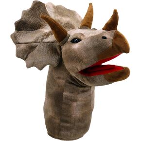 The Puppet Company - Dino Heads الكبيرة - دمية اليد Triceratops