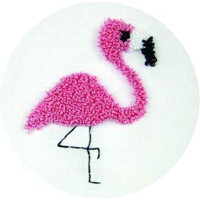 Design Works Crafts Punch Needle Kit, Flamingo
