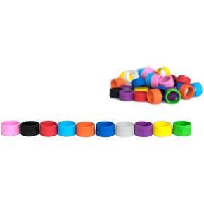 Grifiti Band Joes 1.25 بوصة 20 حزمة المكتب ، السحر ، الخاتم ، القلم ، الفن ، الطهي ، التفاف ، لفات الأسلاك ، أشرطة مطاطية الأطول الدائمة صغيرة صغيرة ملونة نطاقات مرنة السيليكون