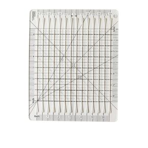 5 في 1 حاكم قطع لحاف ، حاكم quilter الشفافة الاكريليك والقوالب حاكم الخياطة لقطع الحرف خياطة خياطة اللحف (2)