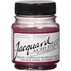 Jacquard Products Acid Dye ، 0.5 أونصة (حزمة 1) ، Vermillion