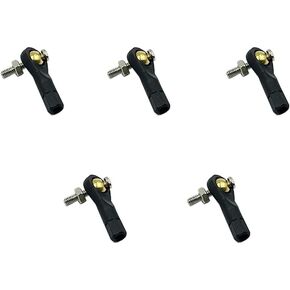 5pcs m2x19mm lever ارتباط التوجيه الرابط end end end end end end مع المسمار والمكسر