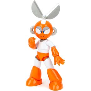 Jada Mega Man 4 "Cut Man - 1:12 Figure Action Figure ، Wave 2 - أكثر من 15 نقطة من التعبير ، والأيدي والرأس البديل ، وملحق القاطع المتداول
