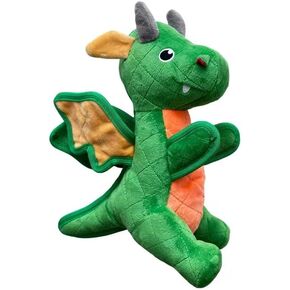 لعبة Dragon Speceaky Plush Dog ، لعبة Dragon Dragon Dinosaur Dog ذات الكلب الصغير المتوسط