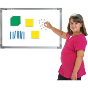 eai التعليم المغناطيسي Queapshape Foam Base Ten: typed - مجموعة من 53