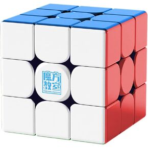 Willking Moyu Super RS3M V2 2023 UV 3x3 SPEED Speed ​​Cube (Magic Clothers) Moyu Super RS3 M V2 Professional 3x3 Magnetic Magnetic Magnetic من Moyu RS3M 2022 (Maglev+Ball Core الإصدار)