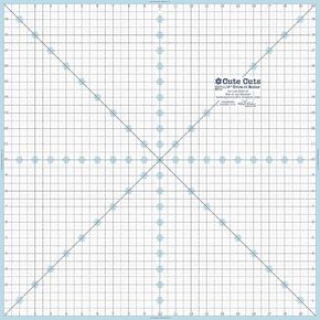Riley Blake تصمم Lori Holt Trim IT Ruler 20.5 بوصة مربعة (STTI-21861)