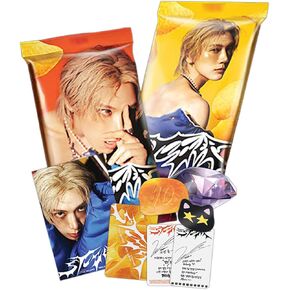 TEN - 2nd Mini Album [STUNNER] (SNACK PACK Ver. / Random) Mini Pack + QR Card + Image Card + Sticker + Folded Poster + Photocard + 2 Extra Photocards
