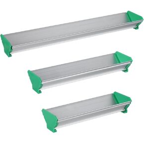 3 PCS مزدوج الحافة مغرفة معطف ، 8 "10" 16 "معطف مستحلب الألومنيوم ، أدوات طباعة شاشة الحرير ، أدوات طباعة شاشة الحرير