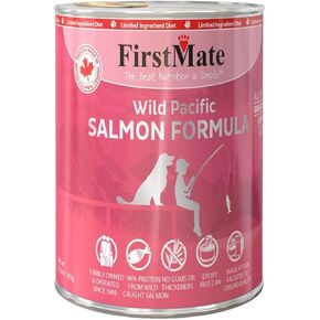 FirstMate, Dog LID Salmon, 12.2 Ounce x 12 Cans
