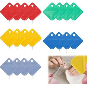 20 Pcs of Needle Threaders for Hand Sewing,Automatic Needle Threader,Threader,Simple and Convenient Operation,a Must-Have Gadget for Home,Suitable for All Needle Sizes,Suitable for Hand Sewing