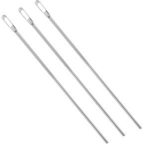 3 أجهزة كمبيوتر سريعة وسهلة الرباط الأداة Threader Metal Spring Threader Easy Threaders مرونة مرونة في استبدال الإبرة للسترات الوسطية
