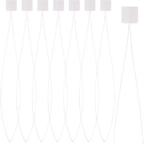 smallcat 8pcs 7.8 '' threaders eedle threadle ، أداة Quick Needle threaders ، أداة خياطة المربعات المتقاطعة لآلة الخياطة اليدوية- أبيض