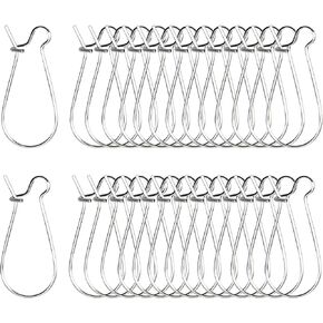 PSON 200pcs خطافات سلكية حلق ذهبية ، خطافات أذن الكلى الحديدية ، خطافات الأذن المتدلية لإصدار المجوهرات ، DIY ، CRAFT