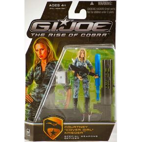 ج. Joe Rise of Cobra Figure Courtney "Cover Girl" Krieger (ضابط الأسلحة الخاصة)