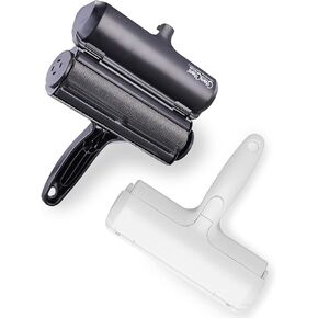 مزيل الشعر للحيوانات الأليفة chom chom Roller و RELLER RELLER - Chomchom Original White +Black Cat and Dog Remover