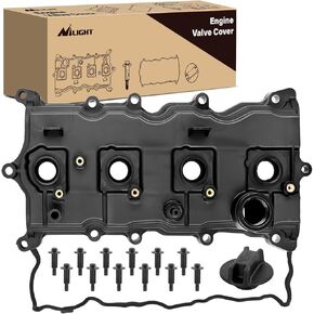 Nilight Engine Valve Cover for Nissan Altima 2007 2008 2009 2010 2011 2012 2013, Altima Hybrid 2007-2011, Nissan Sentra 2007 2008 2009 2010 2011 2012, 2.5L, Cover Fits Nissan Model, Part#‎ 13264JA00A