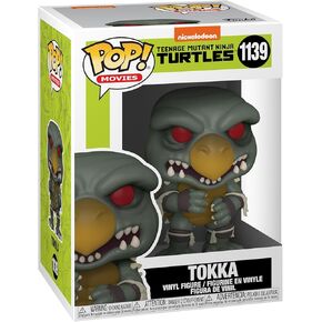 أفلام Punko Pop: Teenage Mutant Ninja Turtles: Secret of the Ooze - Tokka - Finyl Figure - فكرة هدية - البضائع الرسمية - ألعاب للأطفال والكبار - عشاق الأبطال الخارقين