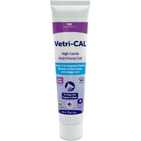 High Calorie Nutritional Gel for Dogs & Cats – Appetite Booster with Omega 3-6-9, Vitamins A-D-E-B – Recovery & Energy Support – Tasty Malt Flavor – 5 oz Tube
