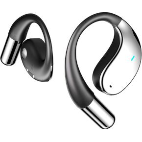 AI Language Translation Wireless Earbuds Q39 ، 3-in-1 Translator Arebuds Time Time Ai Headphones 144-Languages ​​Translation ، 5.4 Bluetoth Long Battery ، Fit IOS and Android-Black 2