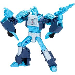 Transformers Toys Generations Legacy Velocitron Speedia 500 Deluxe Collection Blurr, Age 8 and Up, 5.5-inch
