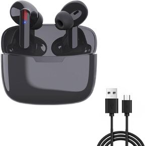 Zunate Y113 Earbuds Language Translator, Supports 114 Languages 3 Translation Modes, Voice Language Translator with Bluetooth, Supports Calls, Musici(Black)