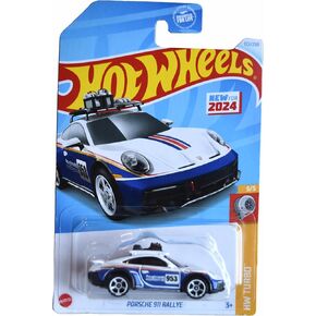 Hot Wheels Porsche 911 Rallye ، HW Turbo 5/5 [White/Blue] 172/250