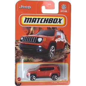 Matchbox '19 Jeep Renegade, Orange 16/100, HVL82