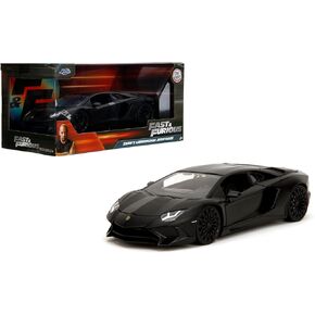 Jada Fast & Furious Shaw's Lamborghini Aventador SV – Die-Cast Vehicle, Opening Doors, Hood & Trunk, 1:24 Scale