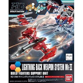 Bandai Hobby - Gundam Build Fighters Try - #28 Lightning Back Weapon System MK -III HGBC Model Kit