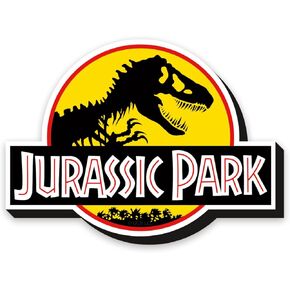 Aquarius Jurassic Park Logo Magnet غير تقليدي مكتنزة مغناطيس للثلاجة ، الخزانة ، غرفة السبورة واللعبة البضائع المرخصة رسميًا ومقتنياتها