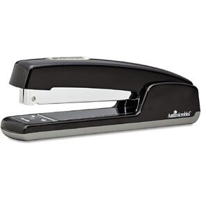 Bostitch Office Professional Metal Desktop Stapler, 20 Sheet Capacity, Jam Free, Staple Supply Indicator, Rubber Base, Black
