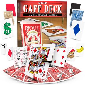 Magic Gaff Deck - بطاقات الدراجات ذات الإصدار المحدود - حيل البطاقات لجميع الأعمار