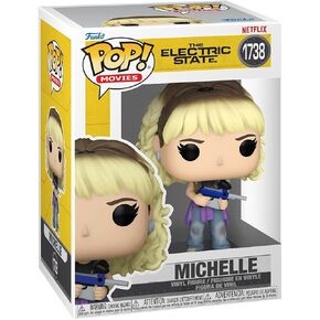 Funkopop Electric State - Michelle - FINYL Figure - فكرة الهدية - البضائع الرسمية - ألعاب للأطفال والكبار - مراوح الخيال العلمي - نموذج نموذج لهواة الجمع