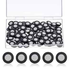 Kingdder 200 PCS 3D Tracking Tracking DOT للماسح الضوئي الداخلي 6.0 مم الخارجي 10 مم مرجعية مرجعية علامة الانعكاس أهداف وضع الانعكاس للمسح ثلاثي الأبعاد