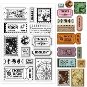 GLOBLELAND Retro Typewriter Background Clear Stamps for Cards Making Vintage Telephone Background Silicone Clear Stamp Seals for Cards Making DIY Scrapbooking Photo Journal Album Decoration in Kuwait