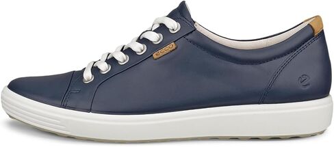 ECCO Women's Soft 7 Sneaker, Metallic Silver, 11-11.5 in Saudi Arabia