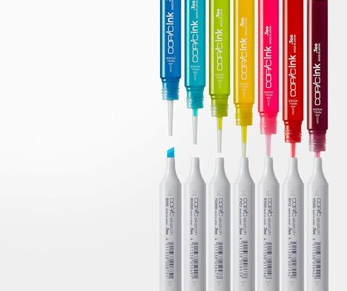 حبر copic ، 100 أسود (حزمة 2) in Kuwait
