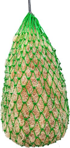 شبكة قش LEXNEL لتغذية قش الحصان مقاس 2 بوصة لشبكات تغذية الخيول المعلقة وقابلة للتعديل أثناء السفر | أسود in Kuwait