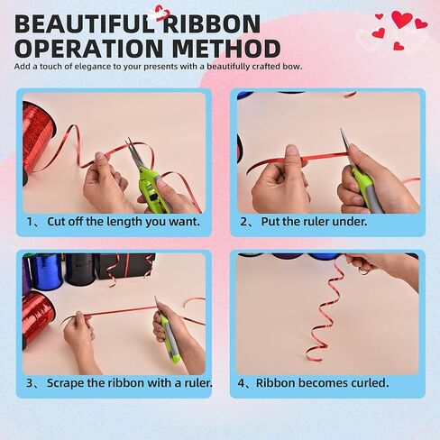 Shiny Black Gold Ribbon,3/16 Inch x 200 Yards Curling Ribbon for Crafts, Balloon String, Party Ribbon for Gift Wrapping, Florist Flower Multicolor-Laser-0125 in Kuwait