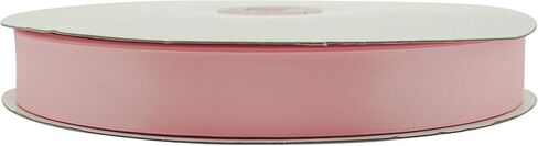 Lassos Boutique 7/8" x 100 Yard Single Faced Inch Satin Ribbon Art Sewing Party Favor Gift Christmas Birthday Ribbon (Burgundy) in Saudi Arabia