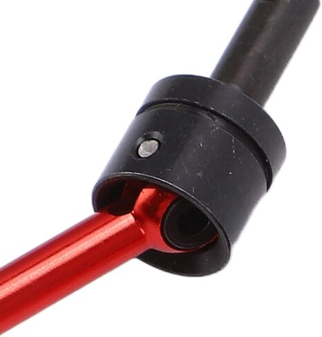 CVD Drive Shaft,4Pcs Metal Universal Drive Shaft CVD 70mm for Tamiya TT02 1 10 RC Car Upgrade Parts (Red) in Kuwait