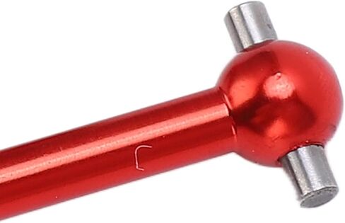 CVD Drive Shaft,4Pcs Metal Universal Drive Shaft CVD 70mm for Tamiya TT02 1 10 RC Car Upgrade Parts (Red) in Kuwait