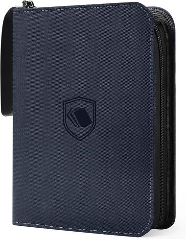 440 BOCKETS TRADING CARD BINDER ، PU COVER ZIPPER CORLECT COLLECTION ، حامل مجلد البطاقة القوي لـ MTG ، TCG ، بطاقات اللعبة ، بطاقات رياضية in Kuwait