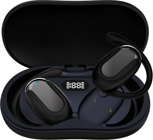 Translation Earbuds Real Time,Ai Language Translation Headphones,Open-Ear Translating Ear Buds,144 Languages Online Translation, Translation Device for Travel Business Learning (Black) in Saudi Arabia