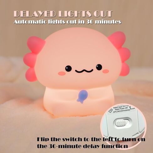 أضواء ليلية لطيفة على شكل رسوم متحركة لغرف الأطفال، مصباح حضانة LED ناعم من السيليكون الآمن بتصميم حيوانات لتزيين غرفة الأطفال (فرس النهر) in Kuwait