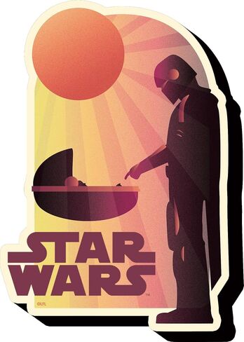 AQUARIUS - Star Wars - The Mandalorian - The Child Wanted Funky Chunky Magnet in Kuwait