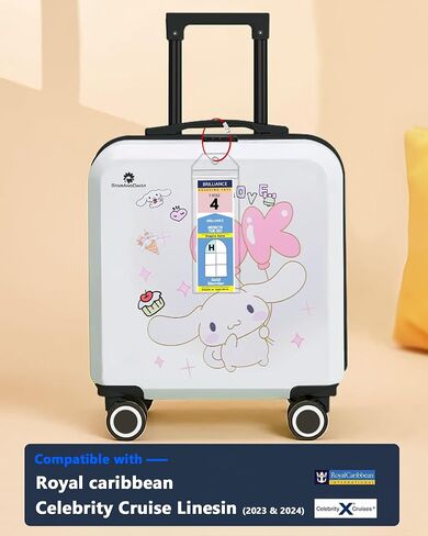 Celebrity Luggage Tag Holders Fits All Celebrity/Royal Caribbean Ships & Tags for Cruises in 2024 & 2025(10pack) in Saudi Arabia